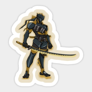 Genji x Death Stroke new Overwatch x DC Comics Series Sticker